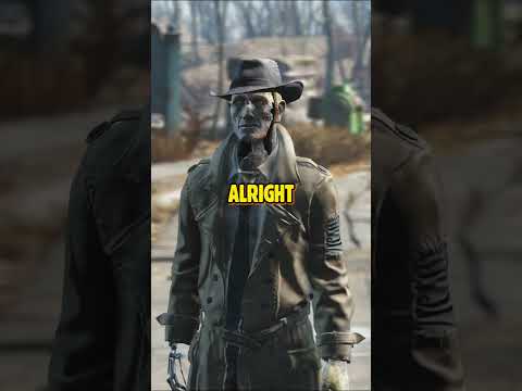 What happens if you bring Nick Valentine to Brotherhood of Steel HQ? #fallout #fallout4