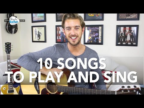 10 Great Songs To Play And Sing On Guitar
