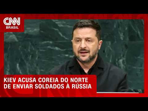 Zelensky alerta para envio de 10 mil soldados da Coreia do Norte à Rússia | CNN NOVO DIA