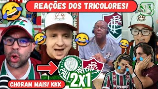CHORO NO RIO! 🤣 REAÇÃO DOS TRICOLORES APÓS PALMEIRAS 2X1 FLUMINENSE!