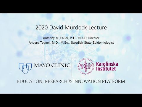 Mayo Clinic 2020 David Murdock Lecture