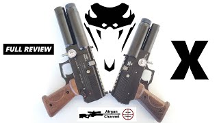 Evanix VIPER-X Review (Compact Semi-Auto PCP Pistol) in .177,.22, and.25