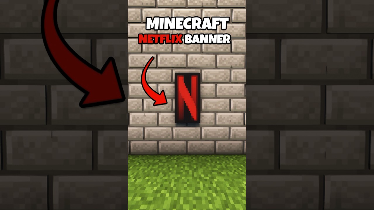 Minecraft Netflix Banner