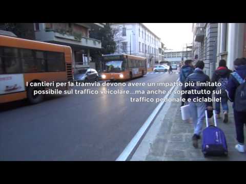 Tramvia, da via Crispi a viale Lavagnini - Video Sel