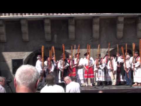 Fujara na Zvolenskom zámku Hymna