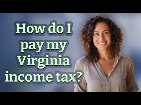 How do I pay my Virginia income tax?