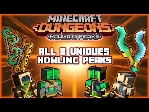 ALL 8 NEW UNIQUES - GUIDE - Howling Peaks DLC!