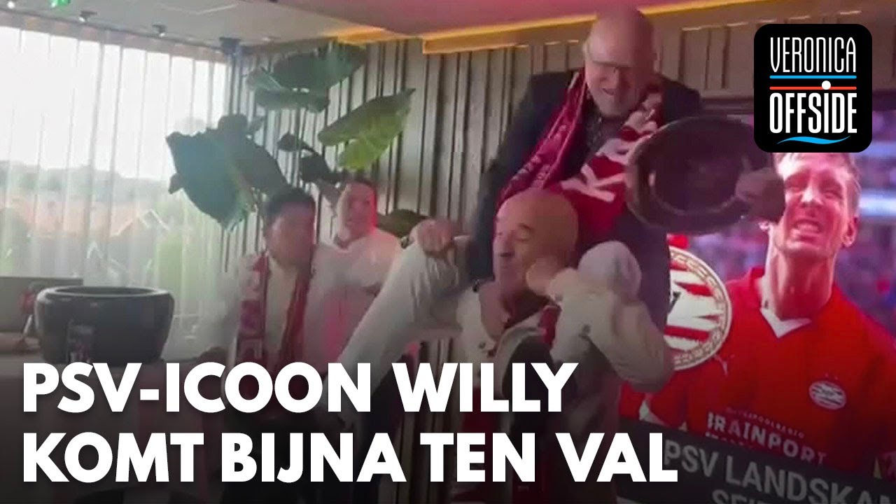 Thumbnail for article: Op een haar na: PSV-legende Willy van de Kerkhof maakt bijna flinke smakkerd 