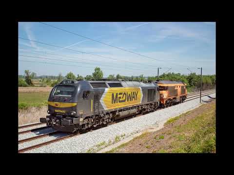 Medway 5035 "Sara-" + 1905 | Especial 92202 (Gaia - Devesas) | Reveles (Linha do Norte)