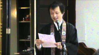 01 Saudações do Presidente Yukio Sakurada e Monge responsável Guen Yu Katata