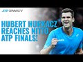Hubert Hurkacz Qualifies For Nitto ATP Finals in Turin For First Time! | Paris 2021