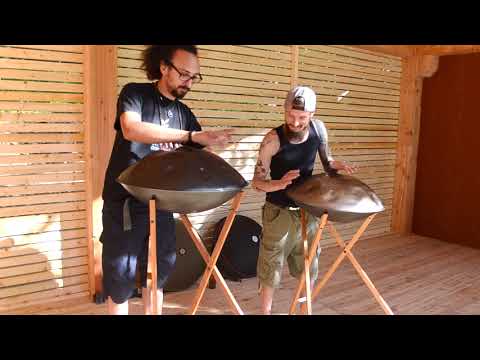 Jam Handpan Mayura D Amara 9 and Ayasa D Kurd 9 By Nicolas Grangeon and Thierry Bleton