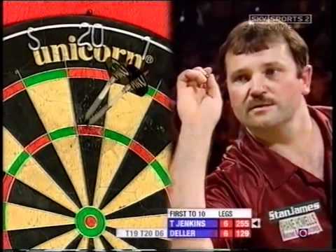 Keith Deller v Terry Jenkins - 2005 WORLD MATCHPLAY DARTS PART 1