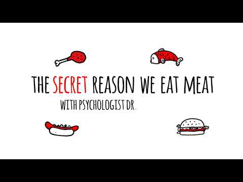 , title : 'The Secret Reason We Eat Meat - Dr. Melanie Joy'