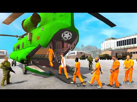 Army Prisoner Transport Plane - Android Gameplay Walkthrough
