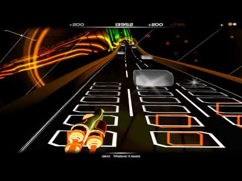 Let´s Audiosurf 8 Bit Tunes #20 [HD] - jakim / Whatever it means-