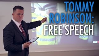 Tommy Robinson's BANNED speech: "The British Police State" What Is The world Coming to