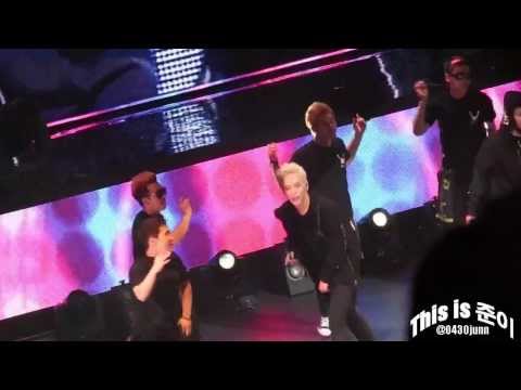 [HD.Fancam] 130808 B.A.P Live on Earth SG Encore - Dancing in the Rain+Stop It