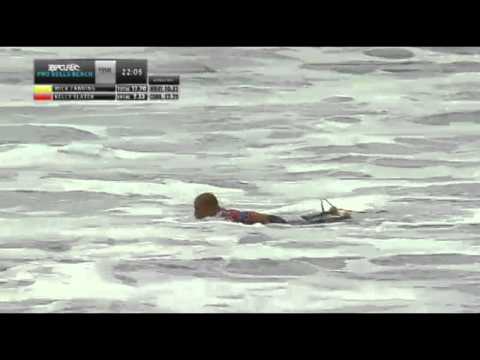 HD Kelly Slater 10 Point Ride in 2012 Rip Curl Pro Final!