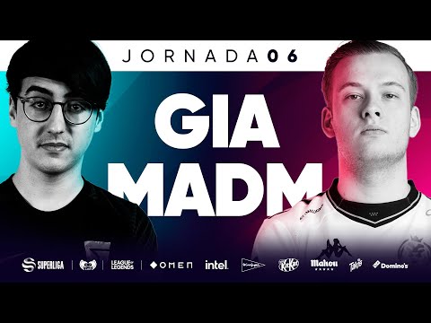 Giants VS Mad Lions - JORNADA 6 - SUPERLIGA - PRIMAVERA 2022 - LEAGUE OF LEGENDS