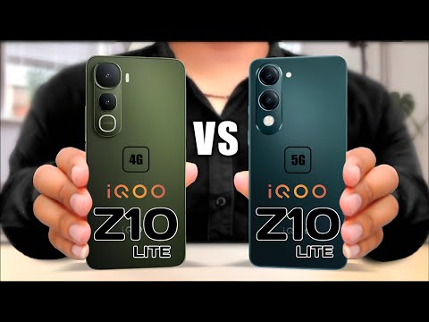 Thumbnail for iQOO Z10 Lite 4G Vs iQOO Z10 Lite 5G || Full Comparison ⚡