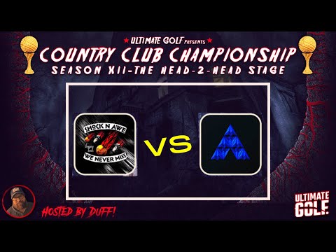 Shock N Awe vs Flight A - Round 2 Head to Head - Ultimate Golf CCC Tournament Season 12