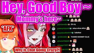 Ollie Makes Kiara’s Chat Go Crazy With Her Hot Mommy Voice While She’s AFK