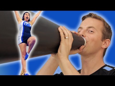 People Try Cheerleading For The First Time