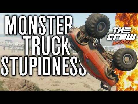 BEING STUPID WITH MONSTER TRUCKS | The Crew Wild Run Gameplay (BETA)