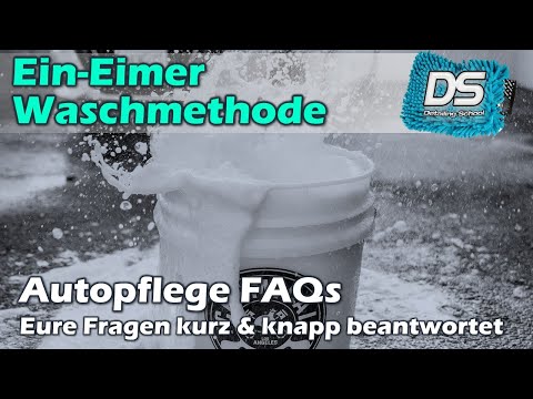 Autopflege FAQs: Ein-Eimer oder Viel-Waschhandschuhe-Waschmethode