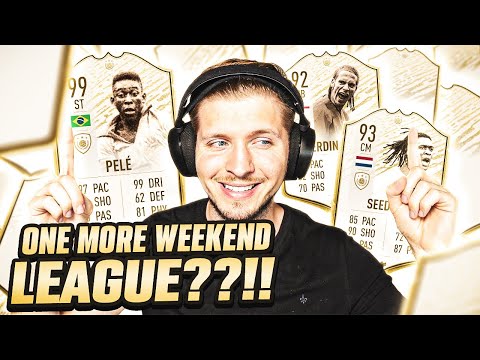 I PLAYED ONE MORE WL WITH A FULL TEAM OF UNTRADEABLE MOMENTS ICONS! FIFA 20 FUT CHAMPIONS