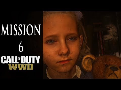 October 18 1944 COLLATERAL DAMAGE Aachen,Germany | Call of Duty:WWII Mission 6 | 1080p60fps PC ULTRA