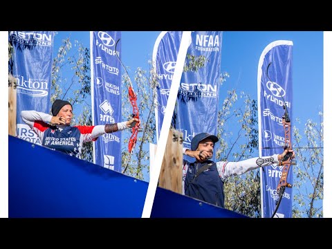 USA v France – barebow mixed team bronze | Yankton 2022 Field Championships