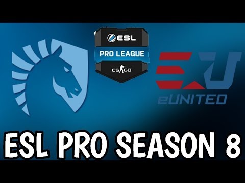 Liquid vs Eunited ESL Pro League Season 8 Highlights CSGO - Inferno