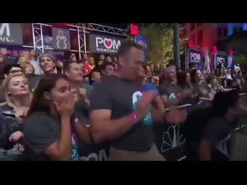 Brian Burkhardt at the San Antonio City Finals - American Ninja Warrior 2017