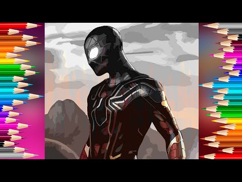 Marvel Comics Superhero Coloring: Spider-Man