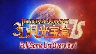 Pandora's Box 7 Game Box Game List