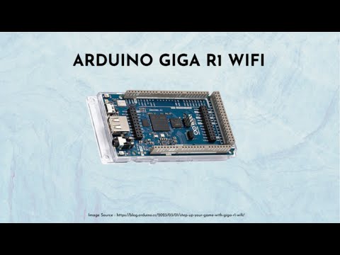 Arduino Giga R1 WiFi - Technical Specifications