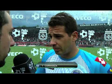 "Nunca renunciamos a buscar el gol" Jorge Carranza - Newell's 1 - Godoy Cruz 1. Fecha 13.