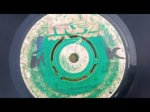 NGAI ORANYUOME.BY PROF.EDWARD KENYANYA.MOSAIGA BOKA BOKA BAND.NGAI 1064 SIDE A.PROD 1975.