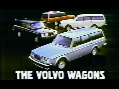 1982 Volvo wagons commercial