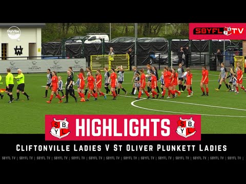Cliftonville Ladies v St Oliver Plunkett Ladies  - Under 16/17 Girls League Cup Final - April 2023