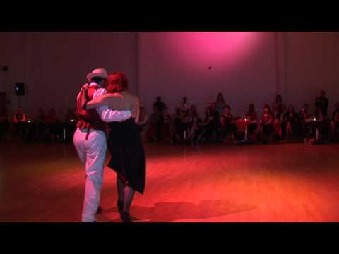 2012 Aug -  Graciela and Osvaldo dancing canyengue to Poema at the Cabaret Parisien Ball