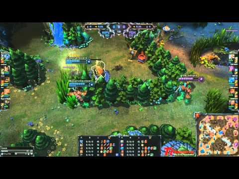 CPLAY Blue steal highlight - Semi Finals - Tt.esports LoL cup