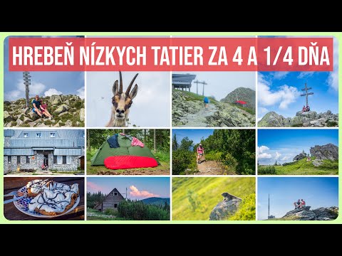 Hrebeňovka Nízkych Tatier - 95 kilometrov s 5200 m prevýšením