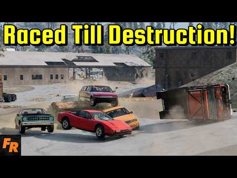 Our Craziest Race Till Destruction Yet! - BeamNG Drive