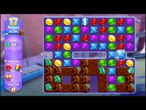 Wonka's World of Candy Level 320 - NO BOOSTERS + FULL STORY 🍫 | SKILLGAMING ✔️