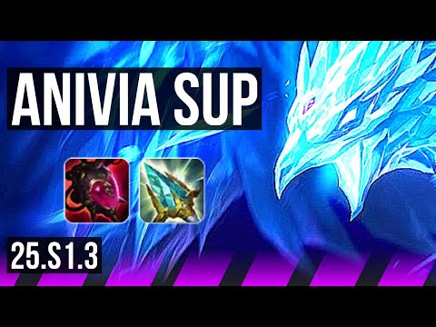 ANIVIA & Varus vs PYKE & Ezreal (SUP) | 5/2/8 | KR Diamond | 25.S1.3