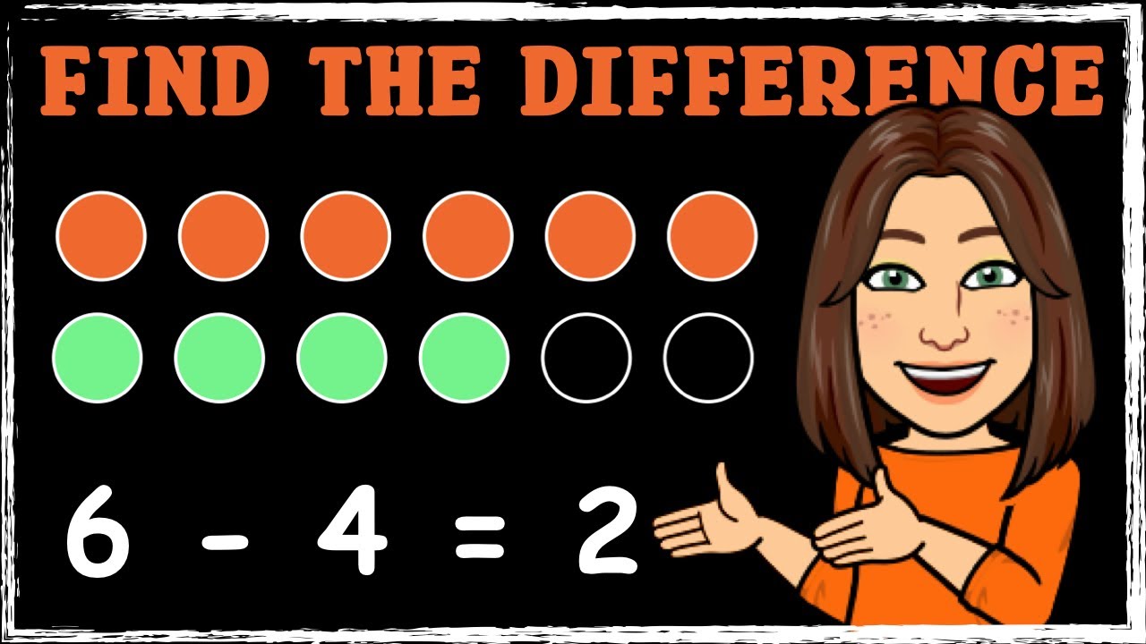 What is the difference in a subtraction problem?