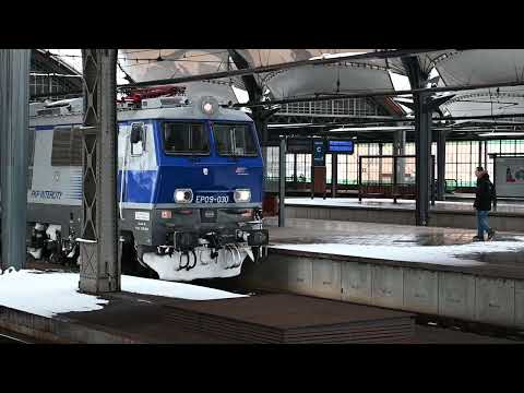 Wrocław Główny odjazd EP09-030